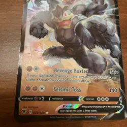 Pokemon TCG Machamp v Astral Radiance Half Art Rare Card 072/189 - Image 2