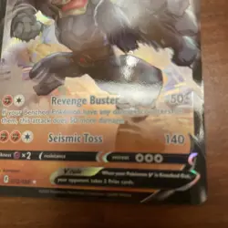 Pokemon TCG Machamp v Astral Radiance Half Art Rare Card 072/189 - Image 3