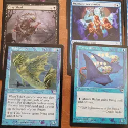 Black 'n' Blue **MERFOLK** Tribal Custom COMMANDER MAGIC DECK ALL 100 MTG Cards - Image 5