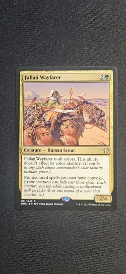 Fallaji Wayfarer Dominaria United Commander Card, NM Magic: The Gathering - Image 1