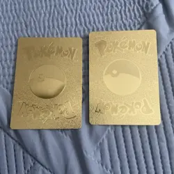 Pikachu Mega Diancie & Altaria Gold Foil Pokemon Cards - Fan Art - Cosplay - Image 2