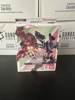 Gundam Card Game Clan Unity Starter Deck ST06 TCG Sealed - Image 1