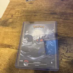 Krabby #98 - Cracked Ice Holo - Crystal Dark Black 2025 - Shadow Pokemon Card - Image 1