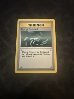 ENERGY REMOVAL - 92/102 - Base Set SHADOWLESS - Pokemon Card D2 - Image 1