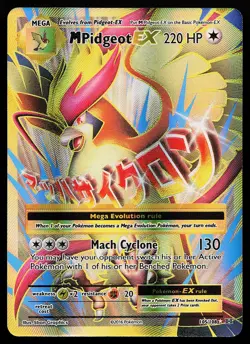 M Pidgeot EX 105/108 Ultra Rare Full Art XY Evolutions Pokemon Card - Image 1