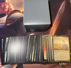 Commander Adventures In The Forgotten Realms Deck Nm Complete Aura Of Courage - Image 1