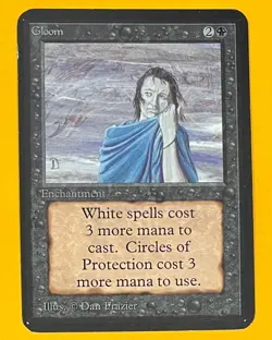 MTG GLOOM Alpha (OldManMTG 012-910) - Image 1