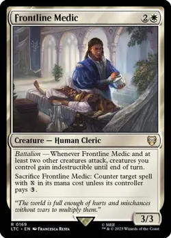 MTG - Frontline Medic - Lord of the Rings - Magic the Gathering - Image 1
