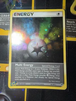 Multi Energy #93/100 Cosmos Holo 2003 EX Sandstorm Pokemon TCG Near Mint NM - Image 1