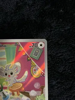 Pokemon Minccino 182/162 Temporal Forces Illustration Rare Holo NM - Image 3