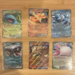 Pokemon 151 EX Holo Card Lot English - 11 Cards Venusaur Charizard Blastoise - Image 1