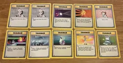 Lot Of 10 Pokemon 1st Gen Trader Cards - #01 - Image 1