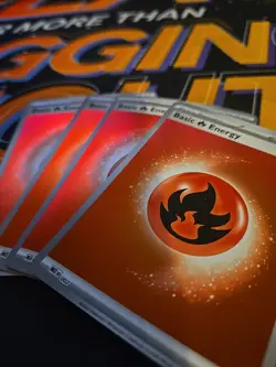Basic Fire Energy | MEE002 | Reverse Holo | Pokemon Ascended Heroes Play Set X4 - Image 2