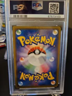 2019 POKEMON JAPANESE SUN & MOON DREAM LEAGUE #054 FULL ART/PIKACHU PSA 10 - Image 2