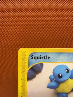 Squirtle Pokemon e-Reader Series Expedition #131 HP/DMG - Image 2