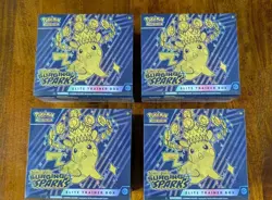 Lot of 4: Pokemon TCG: Surging Sparks Elite Trainer Box (ETB) - New/Sealed - Image 1