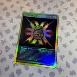 Double Rainbow Energy Team Magma vs Team Aqua 88/95 Reverse Holo Pokemon LP - Image 1