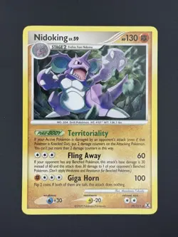 Nidoking - 29/111 Rising Rivals - Pokemon TCG - 2009 - Image 1