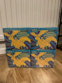 🔥Pokemon TCG: Ascended Heroes Elite Trainer Box (ETB) ×4 New & Factory Sealed🔥 - Image 1
