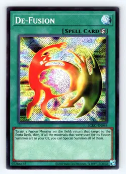 Yugioh De-Fusion LCKC-EN044 Unlimited Secret Rare Holo - NM 💎 - Image 1