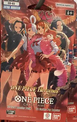 One Piece Card Game EB-03 Heroines Sleeved Booster Pack- Lot of 10 - Image 2