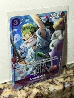 Bandai One Piece CCG Uso-Hachi ST18-001 Vol. 5 Alternate Art Foil English - Image 2