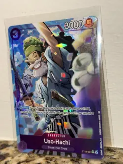 Bandai One Piece CCG Uso-Hachi ST18-001 Vol. 5 Alternate Art Foil English - Image 3