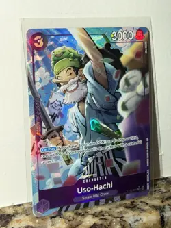 Bandai One Piece CCG Uso-Hachi ST18-001 Vol. 5 Alternate Art Foil English - Image 4