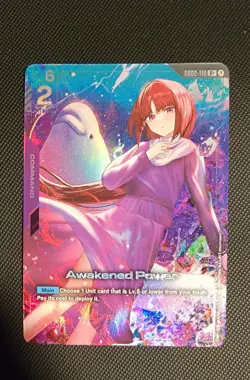 Gundam TCG Card Game Dual Impact GD02-110 R+ Awakened Power Alt Art Rare - Image 2