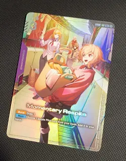Gundam Card Game Dual Impact Momentary Respite R+ Foil Mint/Near Mint - Image 1