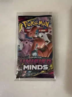 Pokemon Sun & Moon Unified Minds Booster Pack 10 Cards English Espeon Deoxys - Image 1