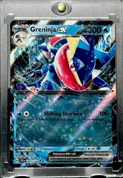 Greninja EX RARE HOLO REFRACTOR FOIL POKEMON CARD POKEMON TCG TRADING CARD MINT - Image 1