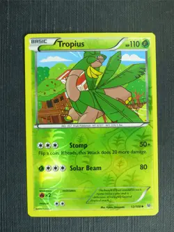 Tropius 12/108 Reverse Holo - Pokemon Cards #1M0 - Image 1