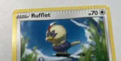 Rufflet Error Card Top CrimpedCommon Astral Radiance 131/189 NM English Pokemon - Image 2
