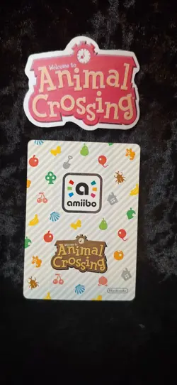 Animal Crossing Nintendo Amiibo Card Jingle #217 Foil Authentic - Image 2