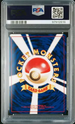 2001 Pokemon TCG Card Japanese Neo 4 #196 Dark Espeon Holo PSA 9 - Image 2