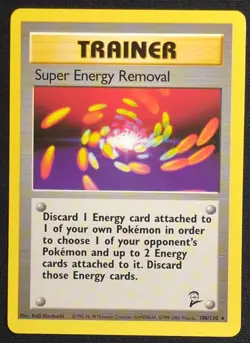 Super Energy Removal 108/130 Base Set 2 Pokemon Card - Image 1
