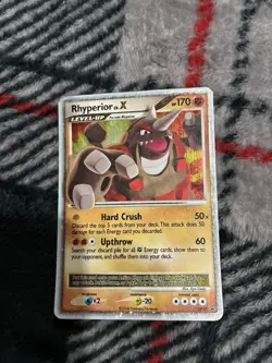 Rhyperior Lv. X - DP29 - Pokemon Diamond & Pearl Promo Ultra Rare Cards HP - Image 1