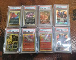 PSA Graded Pokemon Cards Bid Lot (8 Graded Cards) - Image 2