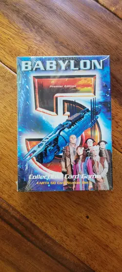Babylon 5 Premiere Collectible Card Game CCG - Earth Starter 60 Card Deck - Image 1