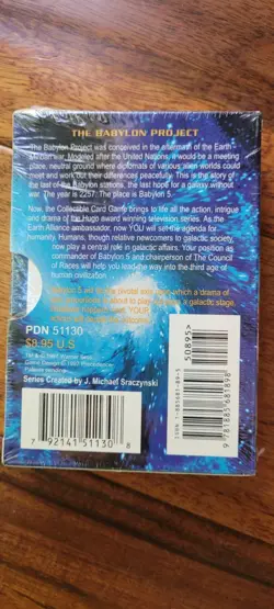 Babylon 5 Premiere Collectible Card Game CCG - Earth Starter 60 Card Deck - Image 4