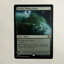 MTG Evendo, Waking Haven Land Mythic Edge of Eternities Regular #253 NM-Mint - Image 1