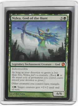 Nylea, God of the Hunt #166 -NM - Magic the Gathering -Regular - MTG - Image 1