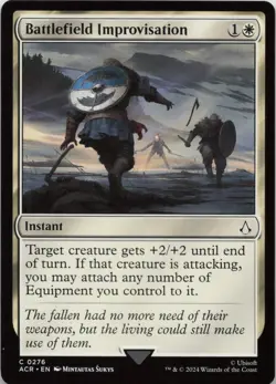 Battlefield Improvisation C Universes Beyond: Assassin's Creed 276 NM MTG - Image 1