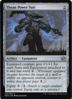 Thran Power Suit U The Brothers' War 253 NM MTG - Image 1