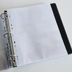 ULTRA PRO BLACK 3 Ring Collectors Album Binder Trading Cards Pokemon MTG AFL - Image 4