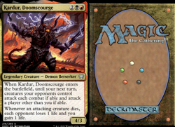 Magic the Gathering -MTG-Kardur, Doomscourge - Image 1