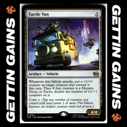 Turtle Van - 0181 - R - Non-Foil - TMNT - MTG - NM/M - Image 1