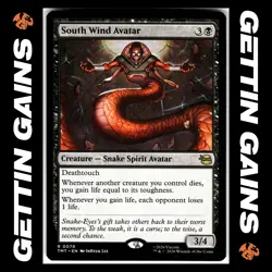South Wind Avatar - 0078 - R - Non-Foil - TMNT - MTG - NM/M - Image 1