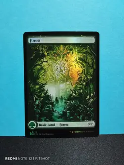 FOIL FULLART Forest / Wald - MTG Magic - Image 1